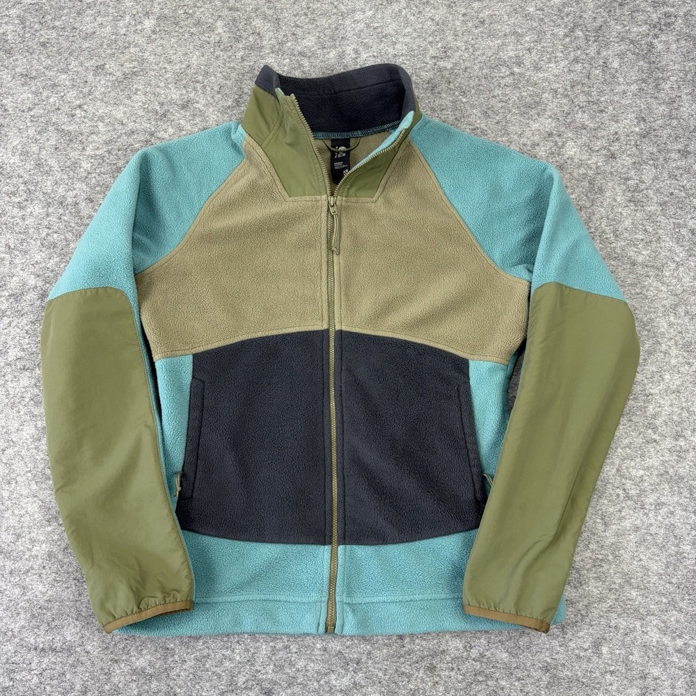 Mountain Hardwear Woman's UnClassic Full Zip Fleece Jacket Size XS Colorblock